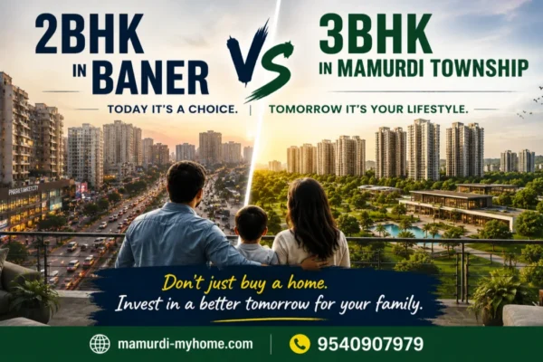 2bhk in Baner Vs 3bhk in Mamurdi